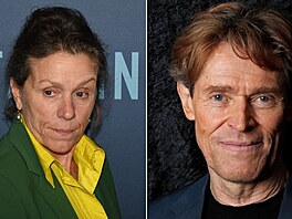 Frances McDormandová a Willem Dafoe