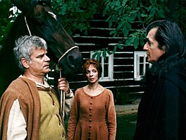 Petr �t�pánek, Jana Dolanská a Ji�í Barto�ka v pohádce �ernokn�ník (1997)