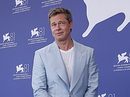 Brad Pitt v Benátkách (1. zá�í 2024)