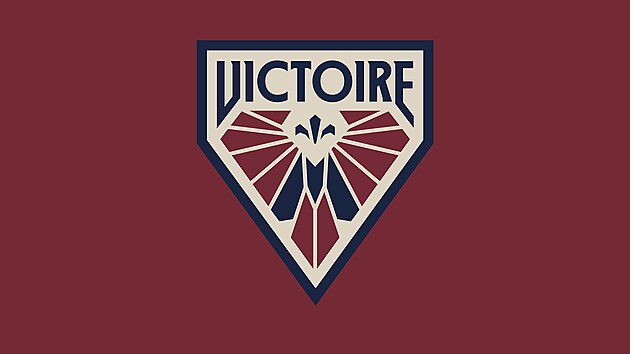 Logo t�mu Montreal Victoire z hokejov� PWHL.