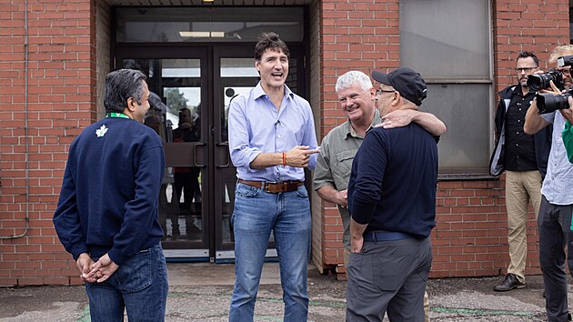 Kanadsk premir Justin Trudeau (30. srpna 2024)