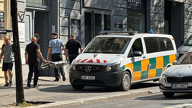 Policist vyetuj tragickou smrt eny, kter ve tvrtek rno vypadla z okna ve tvrtm pate domu na Vinohradech. Nalezli ji bez znmek ivota ve vnitrobloku. (5. z 2024)