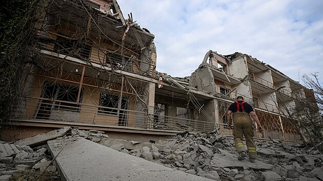 Zchran v ukrajinskm mst Kryvyj Rih (4. z 2024)