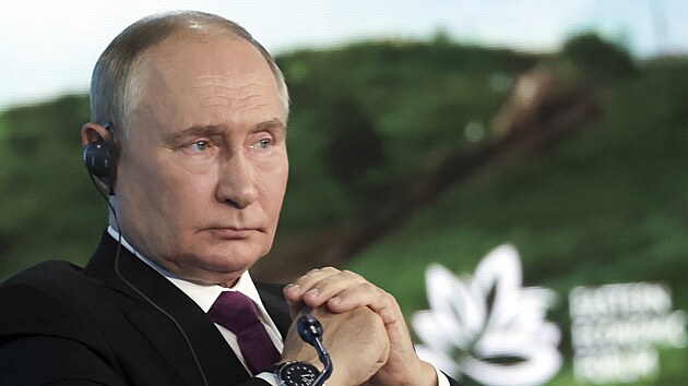 Rusk� prezident Vladimir Putin na ekonomick�m f�ru ve Vladivostoku (5. z��� 2024)
