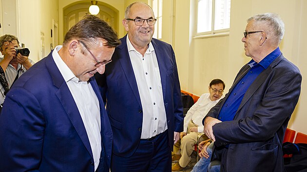 Fotbalov� boss Miroslav Pelta u soudu (3. z��� 2024)