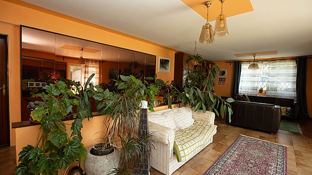 Cel� prostor o��v� d�ky velk�mu mno�stv� nejr�zn�j��ch rostlin.