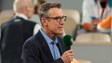 Sedminásobný grandslamový �ampion, dnes tenisový komentátor Mats Wilander.