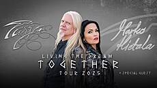 Dvojice Tarja Turunen a Marko Hietala