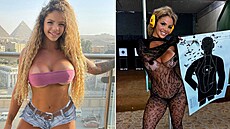 Influencerka uvedla, �e musí mít zbra� a um�t s ní zacházet, proto�e je p�íli�...