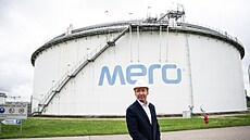 Celková kapacita nádr�í na tankovi�ti MERO GERMANY v bavorském Vohburgu an der...