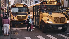 Kus historie. Americké �kolní autobusy mají tradici sahající do druhé poloviny...