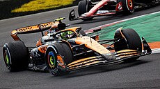 Lando Norris na trati Velké ceny Itálie