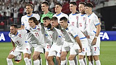 Základní sestava eské reprezentace ped utkáním Ligy národ v Gruzii