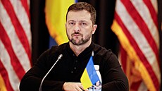 Ukrajinský prezident Volodymyr Zelenskyj dorazil na německou základnu Ramstein...