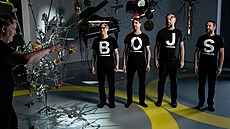 Kapela Tata Bojs pi natáení dokumentu