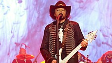 Robert Kodym vystoupil s kapelou Lucie pod hradem Bezdz (31. srpna 2024)