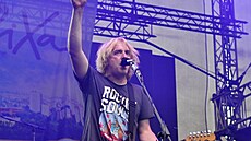 Márdi (Michal Mareda) s kapelou Vypsaná fiXa na festivalu Hrady CZ pod Bezd�zem...