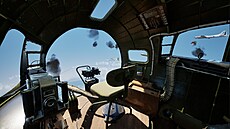 Zájemci si mohou v muzeu ve Slavi�ín� vyzkou�et simulátor amerického letounu a...