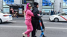 Elektrokolobky v Madridu (22. ledna 2024)