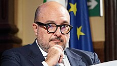 Italský mininistr kultury Gennaro Sangiuliano (2023)