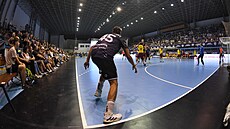 Lovosice, 7.9. 2024, Lovosice - Dukla Praha, 1. kolo házené mu��, hráno na...