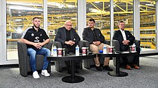 Litvínov, 4.9. 2024, tisková konference hokejového Litvínova p�ed startem...