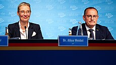 Spolupedsedové nmecké strany Alternativa pro Nmecko (AfD) Alice Weidelová a...