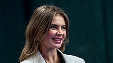 Alina Kabajevová na mezinárodních hrách BRICS v ruské Kazani (20. ervna 2024)