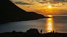 Kempování na norském ostrov Senja (8. srpna 2024)