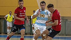 V prvním kole proti Helasu Brno se Jaroslav Zápotocký dokázal dvakrát gólov...