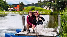 Kempi�i Vojt�ch �íha a Sarah Havá�ová