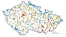 Po�et tropických dn� v �esku v roce 2024 podle místa