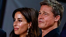 Ines de Ramonová a Brad Pitt v Benátkách (1. zá�í 2024)