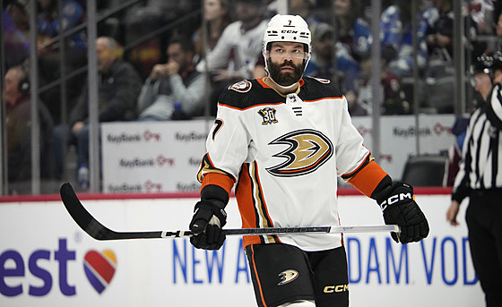 Obránce Radko Gudas z Anaheim Ducks