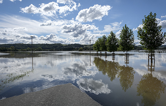 Záplavy v Kozmicích u Opavy (15. záí 2024)