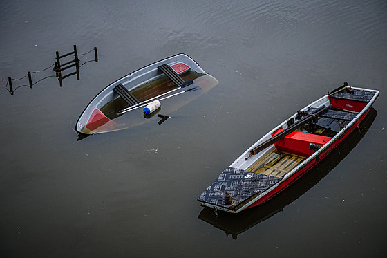 Praha je po extrémních de�tích. (15. zá�í 2024)