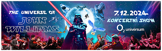 Jedinená show The Universe of John Williams v podání The City of Prague...