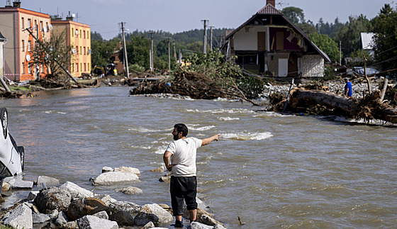 Ne v�echny nemovitosti na severu Olomouckého kraje byly p�i ni�ivé povodní ...