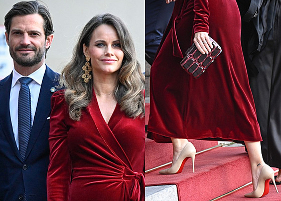 Švédská princezna Sofia je počtvrté těhotná, vysokých podpatků se bývalá...