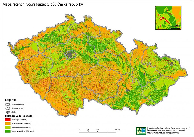 Černozem dokáže zadržet až 350 mm srážek, pomoci to může na Moravě