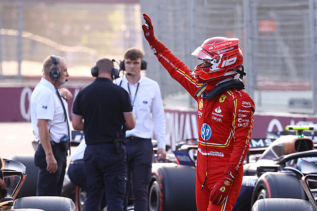 Leclerc kvalifikaci F1 v Ázerbájdžánu umí, vyhrál ji počtvrté za sebou