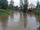 Cyklostezka pod ulic Na Dolech v Jihlav. (15. 9. 2024)