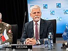 Prezident Petr Pavel na zasedn Vojenskho vboru NATO v Praze (14.9.2024)