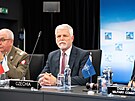 Prezident Petr Pavel na jednn Vojenskho vboru NATO v Praze (14.9.2024)