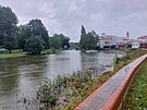 Protipovodov zdka ve Vesel nad Lunic. Bude zleet na kadm centimetru,...