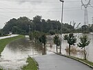 Situace na ekch v Olomouckm kraji se v noci na nedli 15. z kvli...