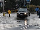 Zaplaven msto Litovel na Olomoucku. (16. z 2024)