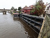 Praha zaala se stavbou protipovodové bariéry v nkterých ástech metropole....