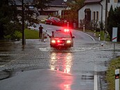 Vesnice Víska v ásti obce Viová v okrese Liberec. odízla voda z íky...