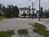 eka Opava má ve mst v noci vystoupat nad hranici stoleté povodn. (14. záí...